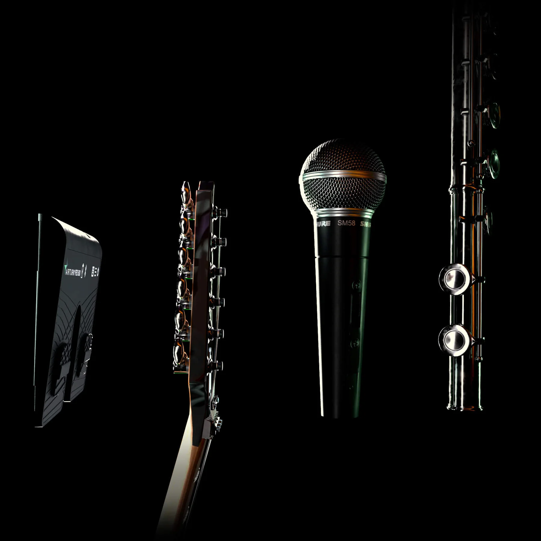 AirTurn PED500 product comparison render